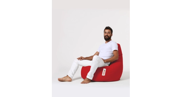 Sedací vak SALVOR, červená
