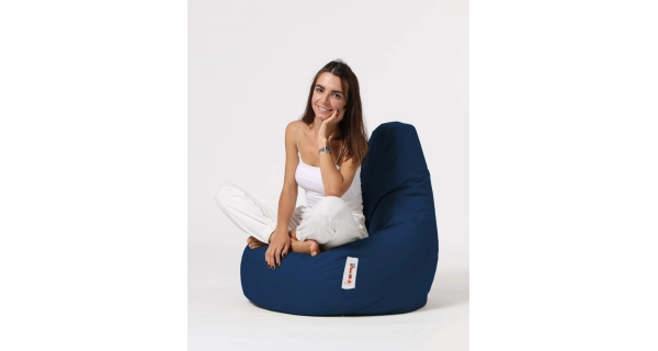 Sedací vak SALVOR, tmavě modrá