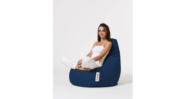 Sedací vak SALVOR, tmavě modrá