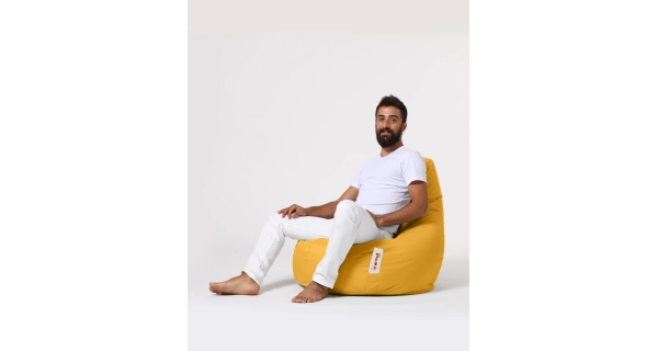 Sedací vak SALVOR, žlutá