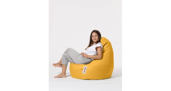 Sedací vak SALVOR, žlutá