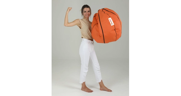 Sedací vak TORVER, cihlová