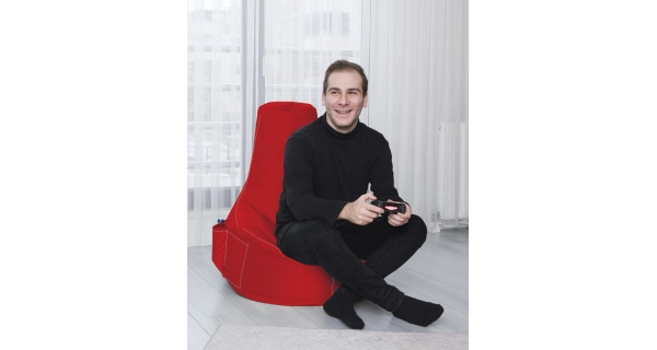 Sedací vak TREZEL, červená