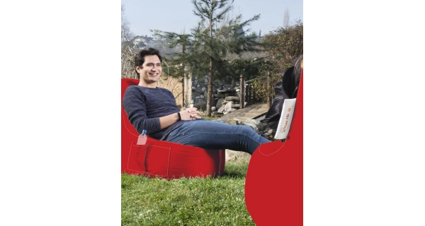 Sedací vak TREZEL, červená