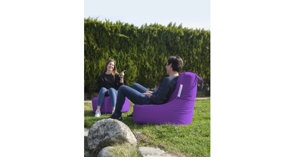 Sedací vak TREZEL, fialová