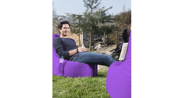 Sedací vak TREZEL, fialová