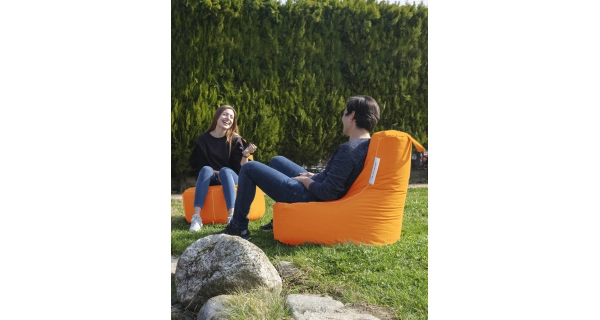 Sedací vak TREZEL, oranžová