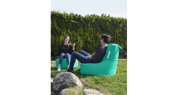 Sedací vak TREZEL, tyrkysová