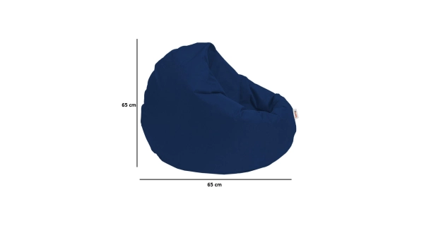 Sedací vak YLRENA, tmavě modrá