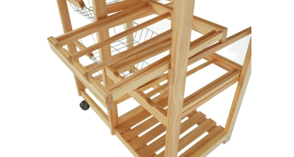 Servírovací stolek MANCAY, přírodní