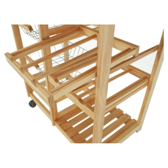 Servírovací stolek MANCAY, přírodní