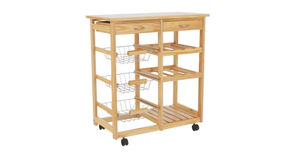 Servírovací stolek MANCAY, přírodní