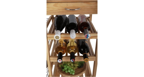 Servírovací stolek MANCAY, přírodní