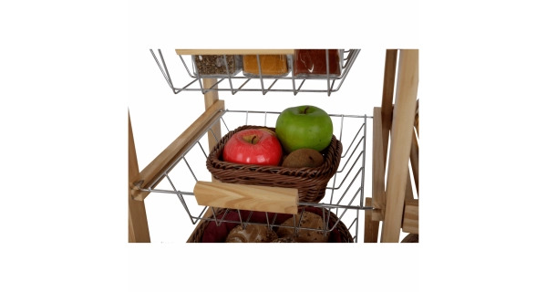 Servírovací stolek MANCAY, přírodní