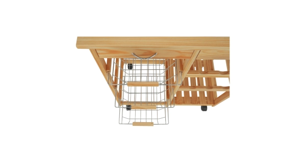 Servírovací stolek MANCAY, přírodní