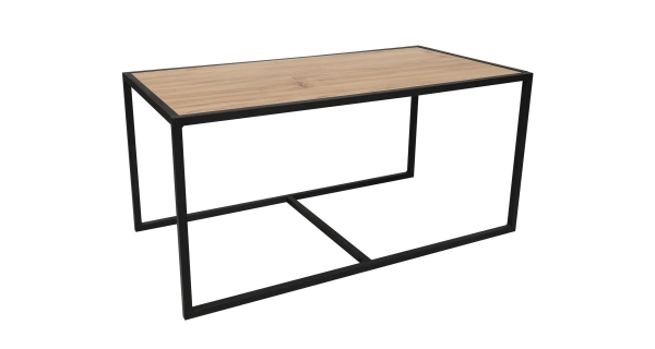 Set konferenčních stolků AKACJA, dub/černá