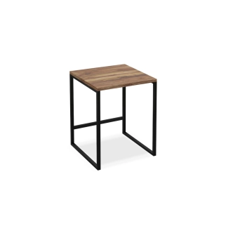 Set konferenčních stolků AUGUSTIN (3 kusy), dub/černá