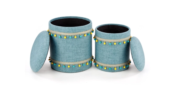 Set taburetů ALYONA, modrá