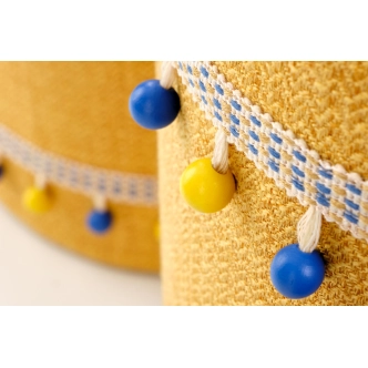 Set taburetů ALYONA, žlutá