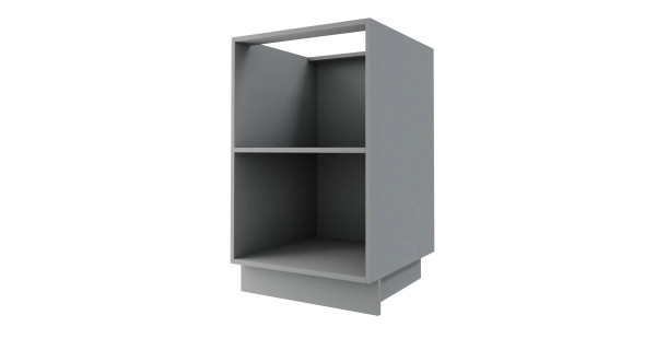 SHAULA, skříňka dolní D1d 50, korpus: grey, barva: black