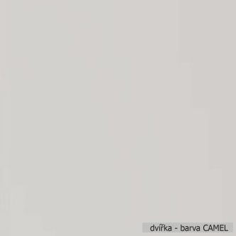 SHAULA, skříňka dolní D3A 90, korpus: bílý, barva: camel