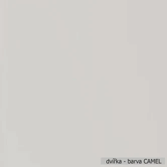 SHAULA, skříňka dolní dřezová D8z 80, korpus: bílý, barva: camel