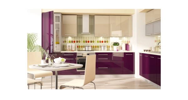 SHAULA, skříňka horní W2 45, korpus: grey, barva: vanilla