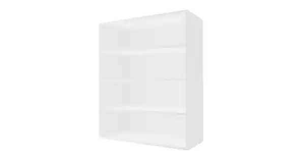 SHAULA, skříňka horní W4 80, korpus: bílý, barva: white