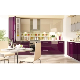 SHAULA, skříňka horní W4b 80, korpus: grey, barva: vanilla