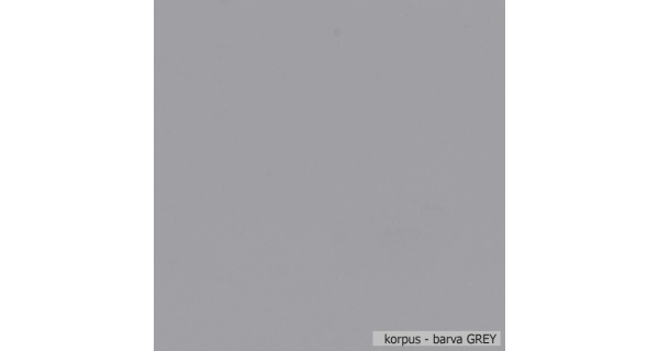 SHAULA, skříňka horní W6B 60, korpus: grey, barva: black