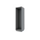 SHAULA, skříňka pro vestavnou lednici D14DL 60, korpus: grey, barva: black