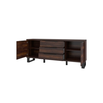 SIGUNI komoda 2D3S, dub wallace