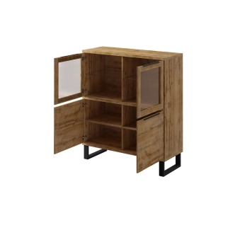 SIGUNI vitrína, dub wotan