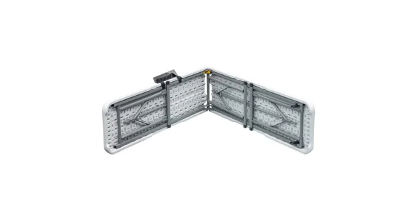 Skládací campingová lavice MIRNOR, bílá