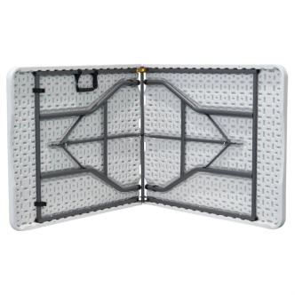 Skládací campingový stůl DRIVON 180x70, bílý