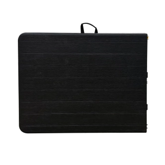 Skládací campingový stůl DRIVON 180x74, černý