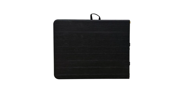 Skládací campingový stůl DRIVON 180x74, černý