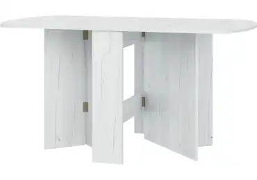 Skládací jídelní stůl BASHA 2, craft bílý