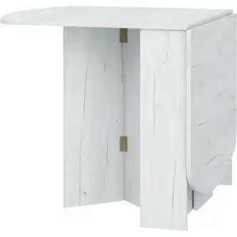 Skládací jídelní stůl BASHA 2, craft bílý