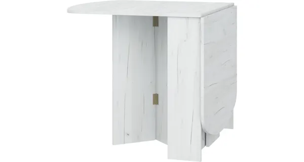 Skládací jídelní stůl BASHA 2, craft bílý