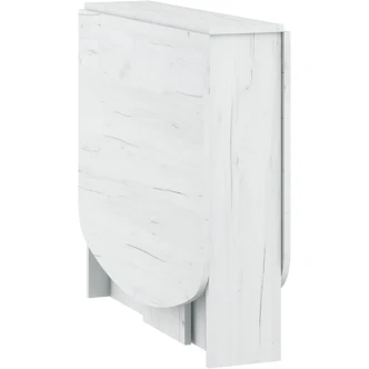 Skládací jídelní stůl BASHA 2, craft bílý