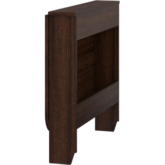 Skládací jídelní stůl BASHA 6, dub sonoma tmavý, 5 let záruka