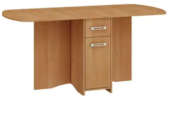 Skládací jídelní stůl BASHA X, olše