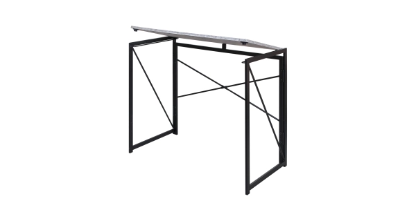 Skládací psací stůl AITAN, beton 