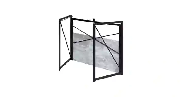 Skládací psací stůl AITAN, beton 