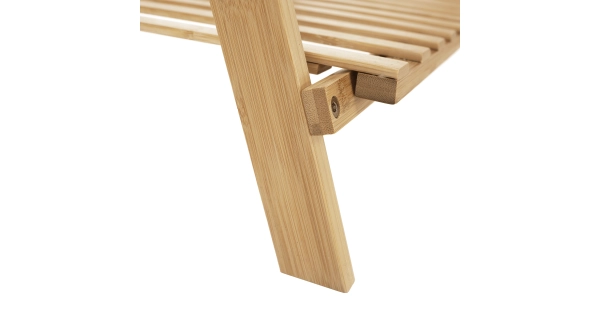 Skládací regál JEHUDA typ 1 + dárek, bambus