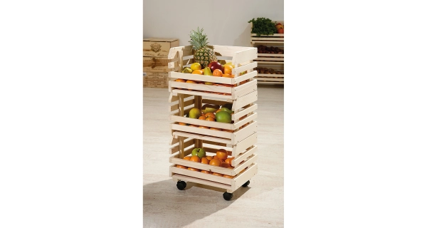 Skládací regál OMAN 2, masiv