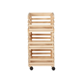 Skládací regál OMAN 2, masiv