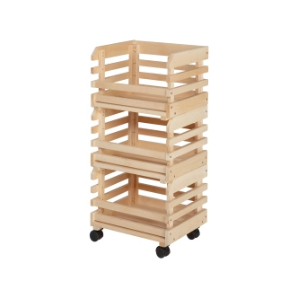 Skládací regál OMAN 2, masiv