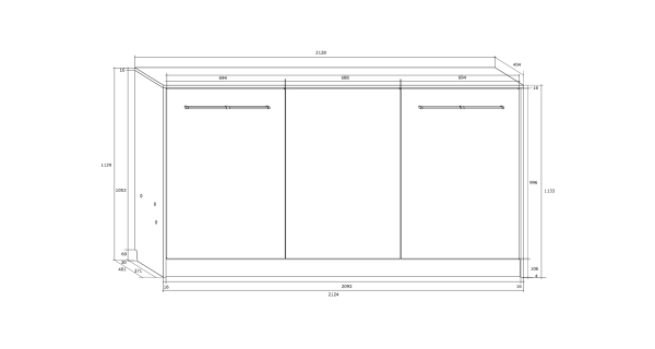 Sklápěcí postel CEDUNA, dub sonoma/bílá, 5 let záruka